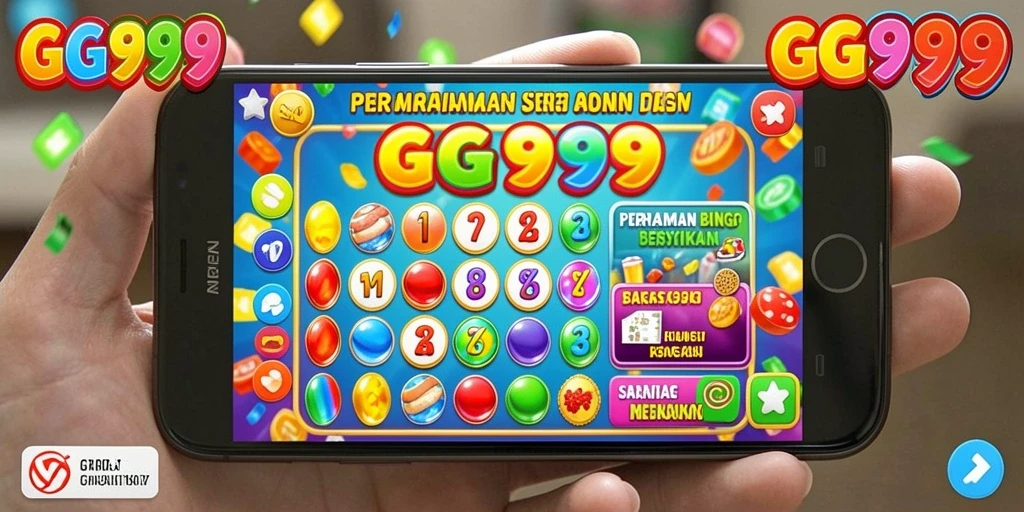 Tampilan gameplay seru dalam permainan Bingo GG999.