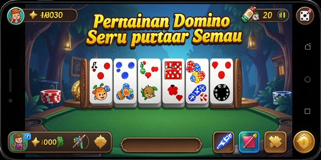 Tampilan gameplay HO3 yang penuh warna dan menarik.