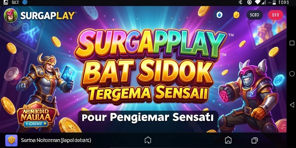 Tampilan menarik dari gameplay SURGAPLAY dengan grafis slot yang menawan.