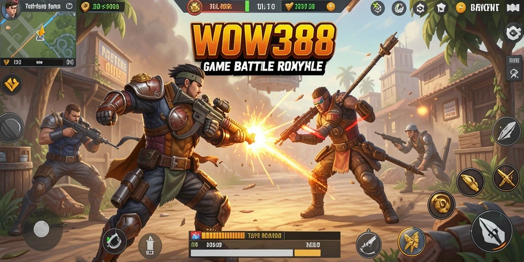 Tampilan permainan intens dan strategi dalam <strong>WOW388</strong>.